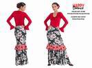 Happy Dance. Woman Flamenco Skirts for Rehearsal and Stage. Ref. EF349PFE102PFE102PS125PFE102 85.170€ #50053EF349PFE102